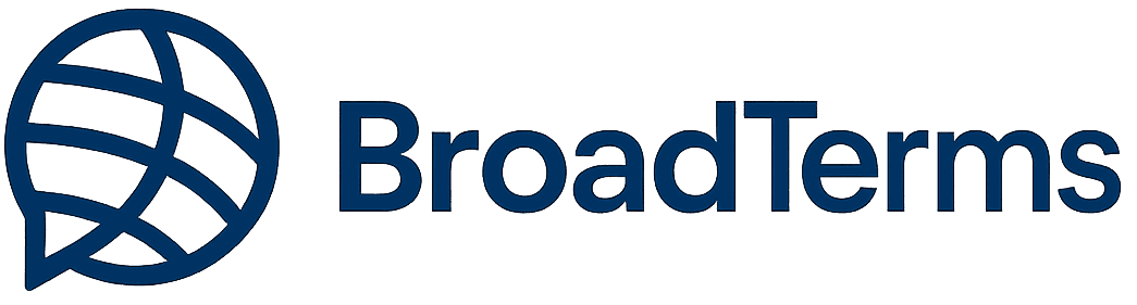 BroadTerms banner